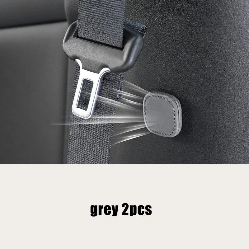 Suede Magnetic Suction Car Seat Belt Fixing Clips