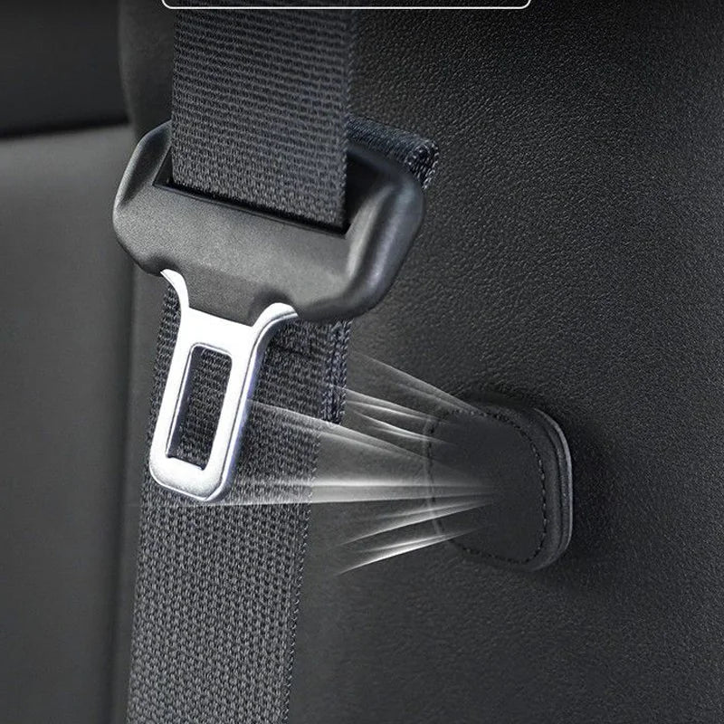 Suede Magnetic Suction Car Seat Belt Fixing Clips
