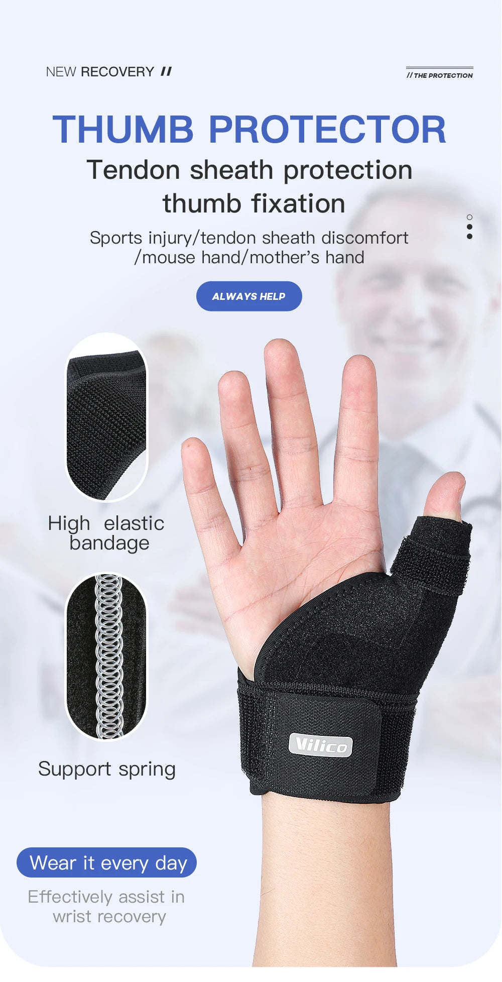 Arthritis Wrist Support Protector