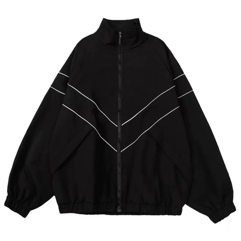 Hip Hop Varsity Jacket Men