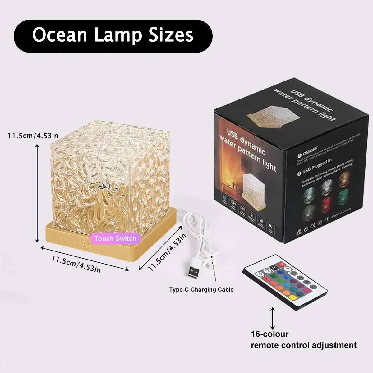 Romantic Ocean Decor Lamp
