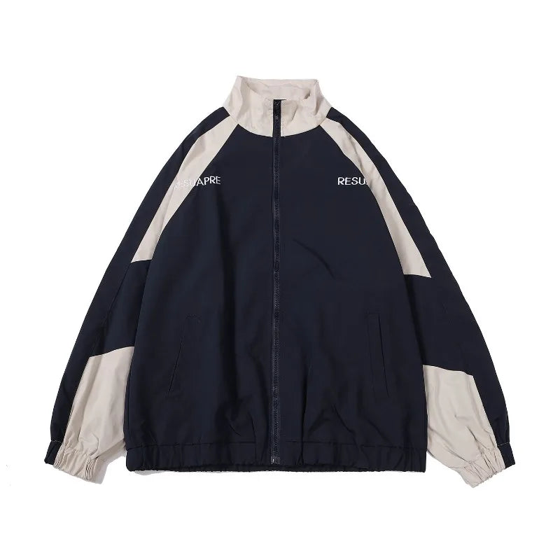 Hip Hop Varsity Jacket Men