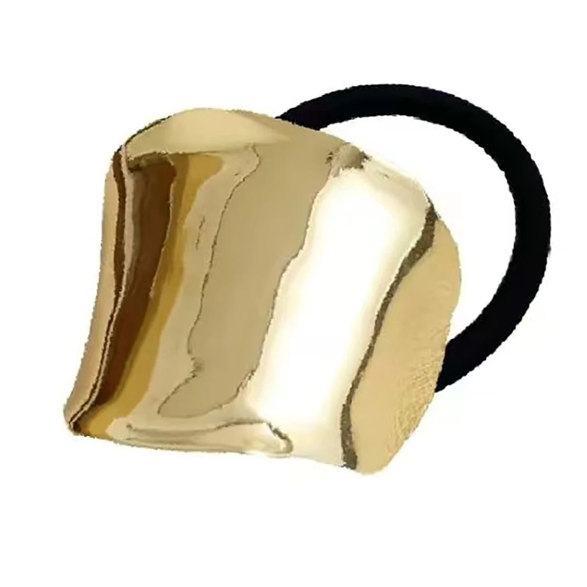 Golden Hairpin for Women Retro High-Quality Ponytail Holder Hairpin Headdress