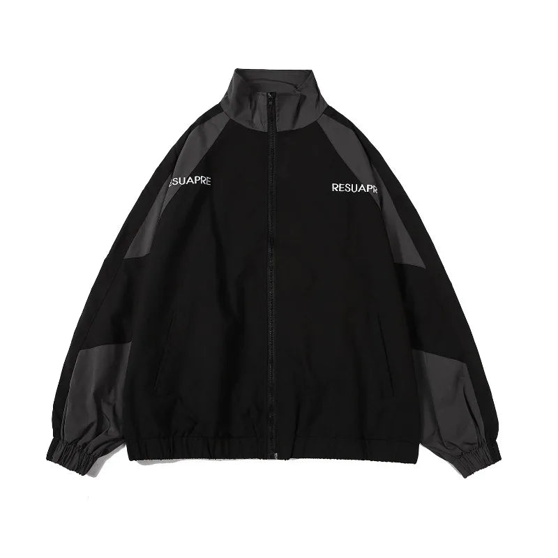 Hip Hop Varsity Jacket Men