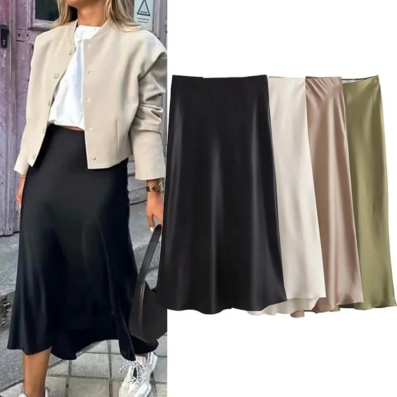Sleek Satin Elegance