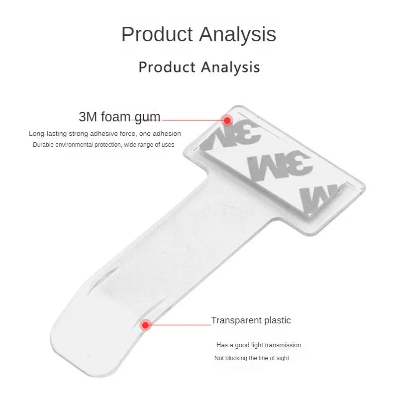 Transparent Car Vehicle Parking  Receipt  Card Holder