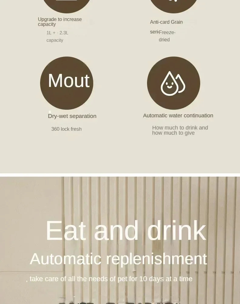 Uha Stainless Steel Automatic Pet Water Dispenser