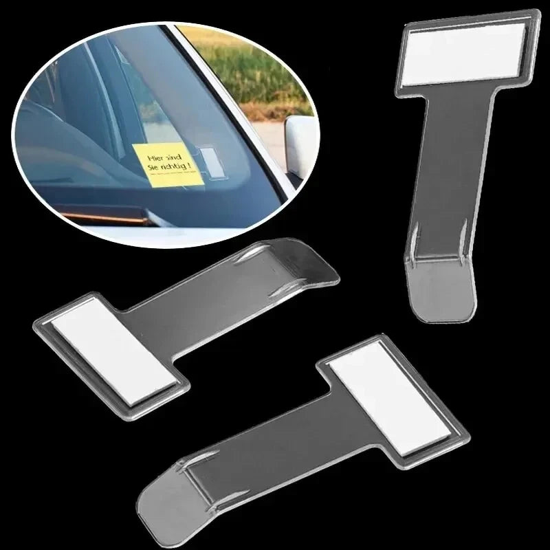 Transparent Car Vehicle Parking  Receipt  Card Holder
