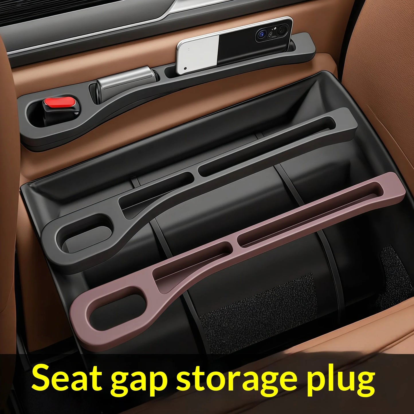 Car Seat Gap Plug Stripsage Box, Car Seat Position Storage Box Interior Decoration Item