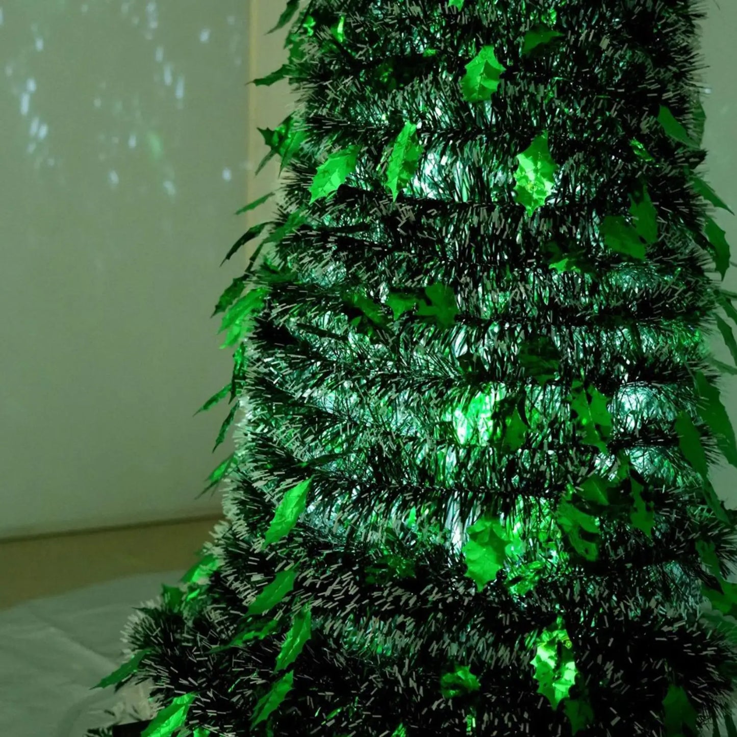 2026 New Christmas Tree 5 Ft Festival Ornament Faux Foldable Christmas Tree For Winter Holiday Season Decor Indoor Porch Yard