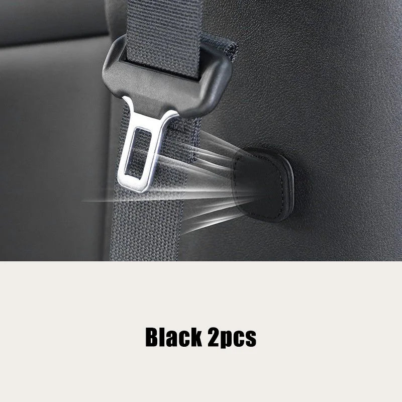 Suede Magnetic Suction Car Seat Belt Fixing Clips