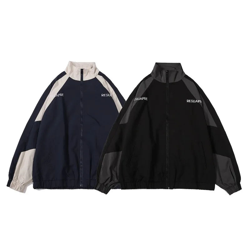 Hip Hop Varsity Jacket Men
