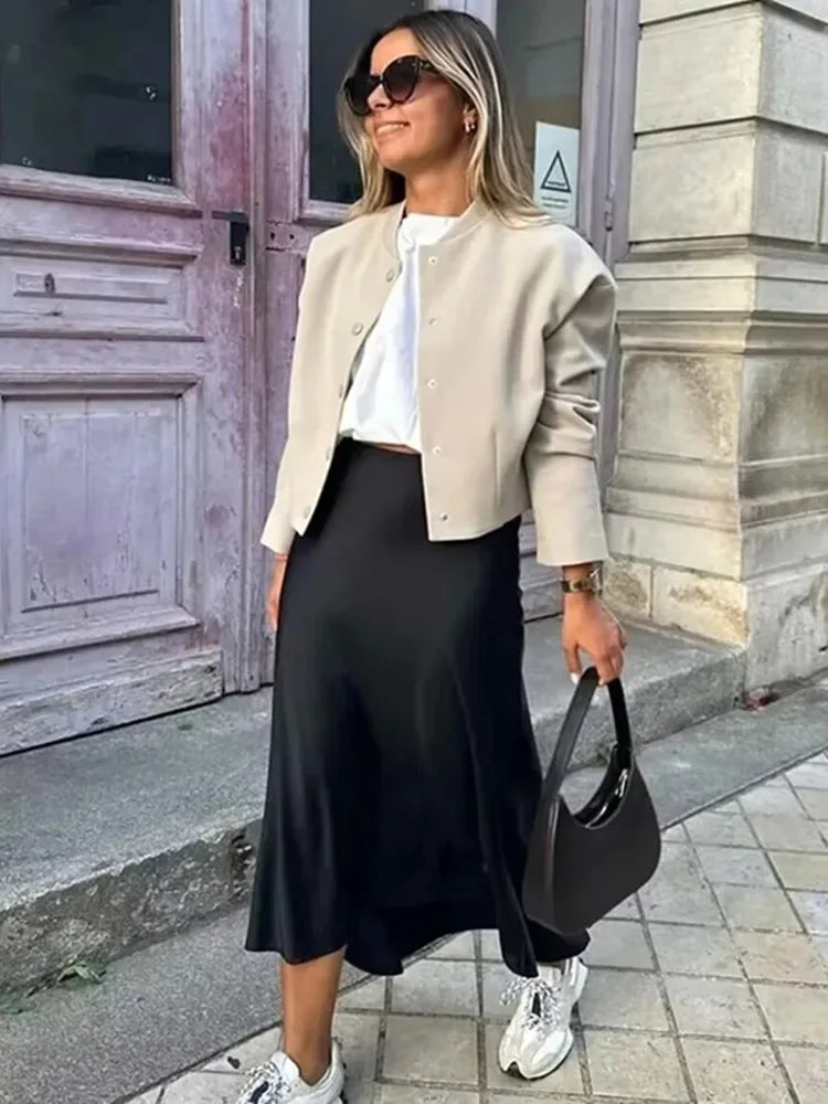 Sleek Satin Elegance