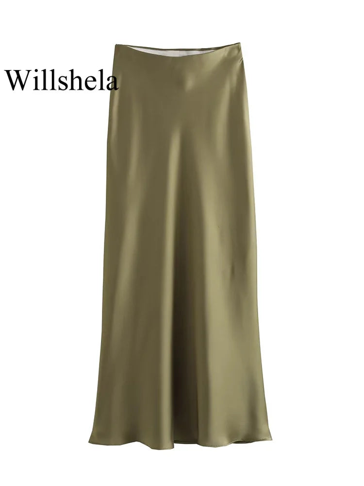 Sleek Satin Elegance