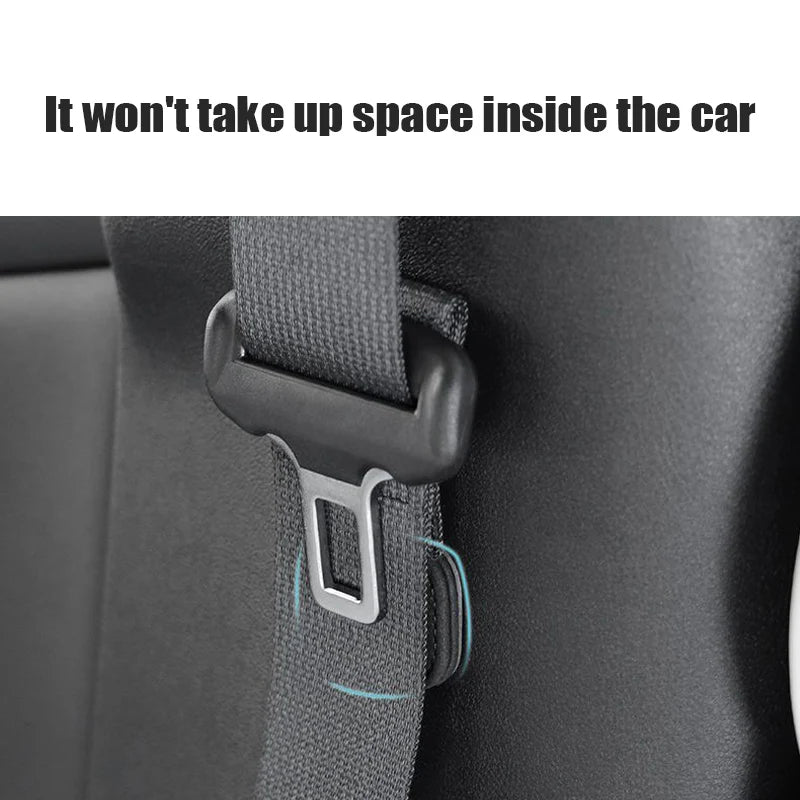 Suede Magnetic Suction Car Seat Belt Fixing Clips