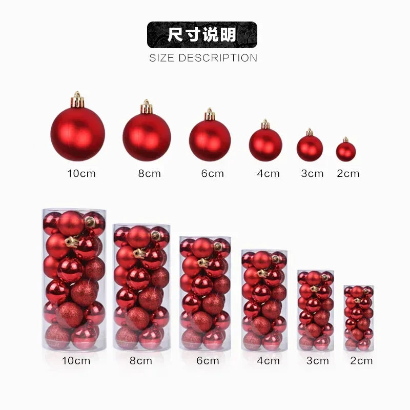 Big Balls Christmas Baloons