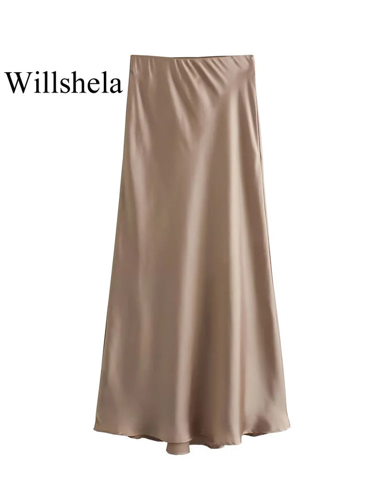 Sleek Satin Elegance